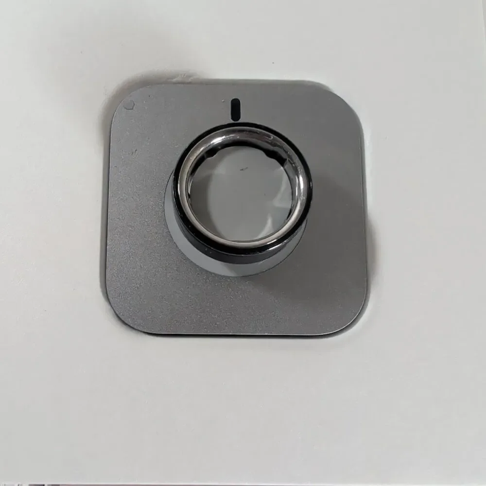 Oura Ring 4 Black Size 9 Smart Ring Tested 100% Battery Box & Charger